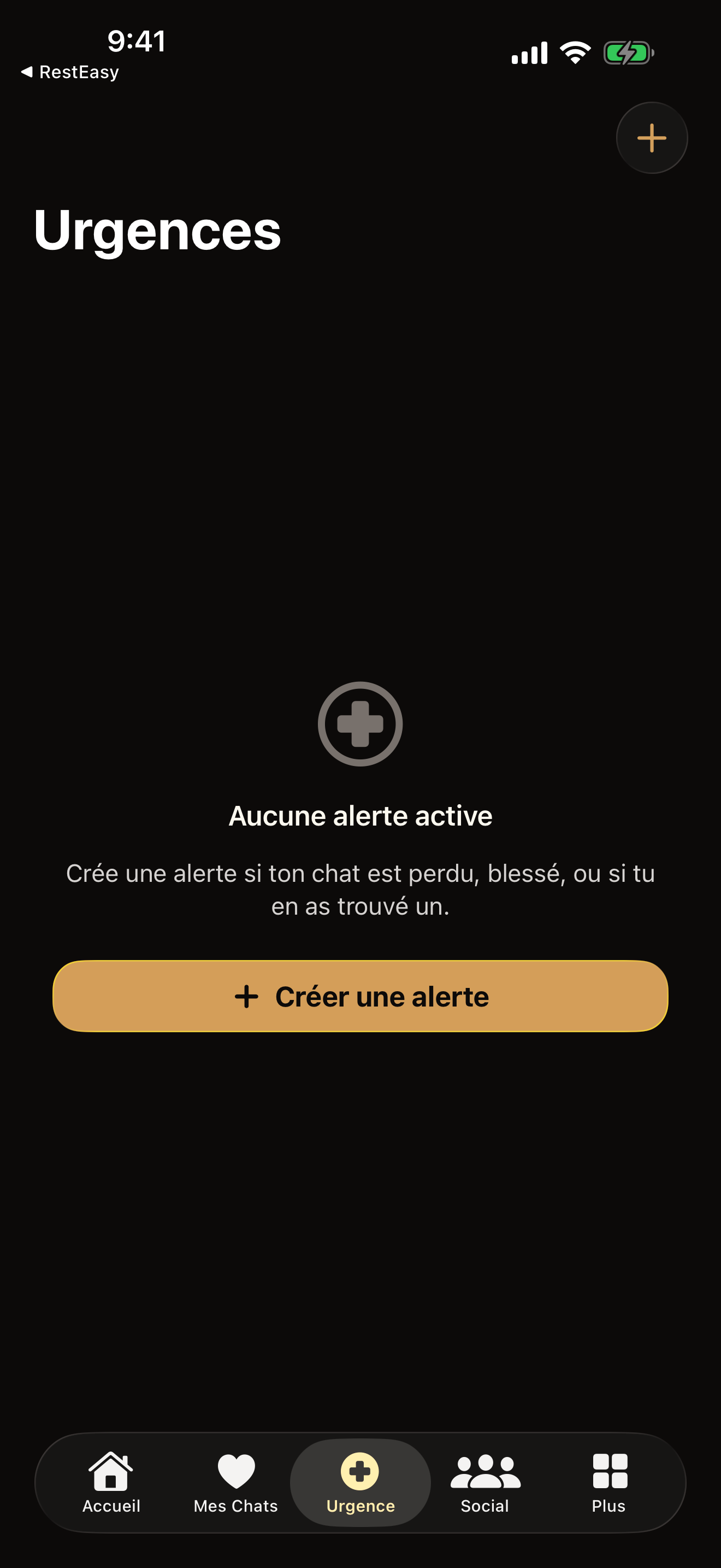 Purrly — Assistant véto urgence